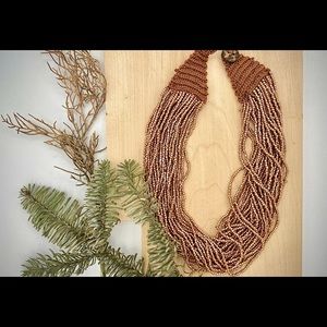Seed beads necklace